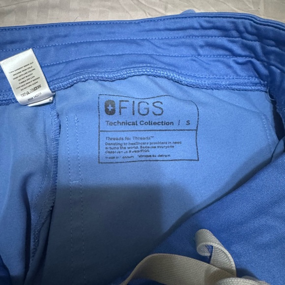 Figs Ceil Zamora Jogger Scrub Pants in SMALL, Catarina one pocket in ceil Small - Picture 3 of 3